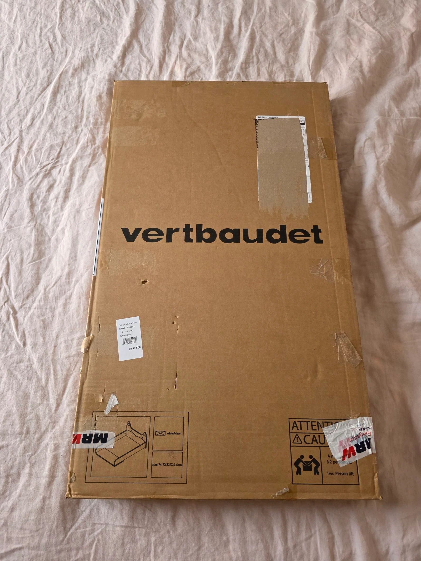 Plan à langer Renard Vertbaudet neuf – photo 2